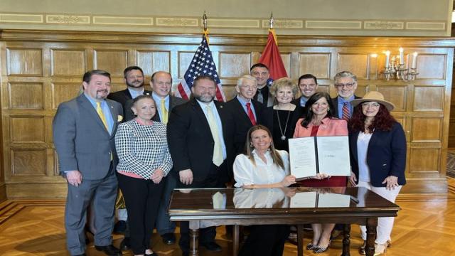 Governor Sarah Sanders signed the first transactional gold and silver bill in the nation!