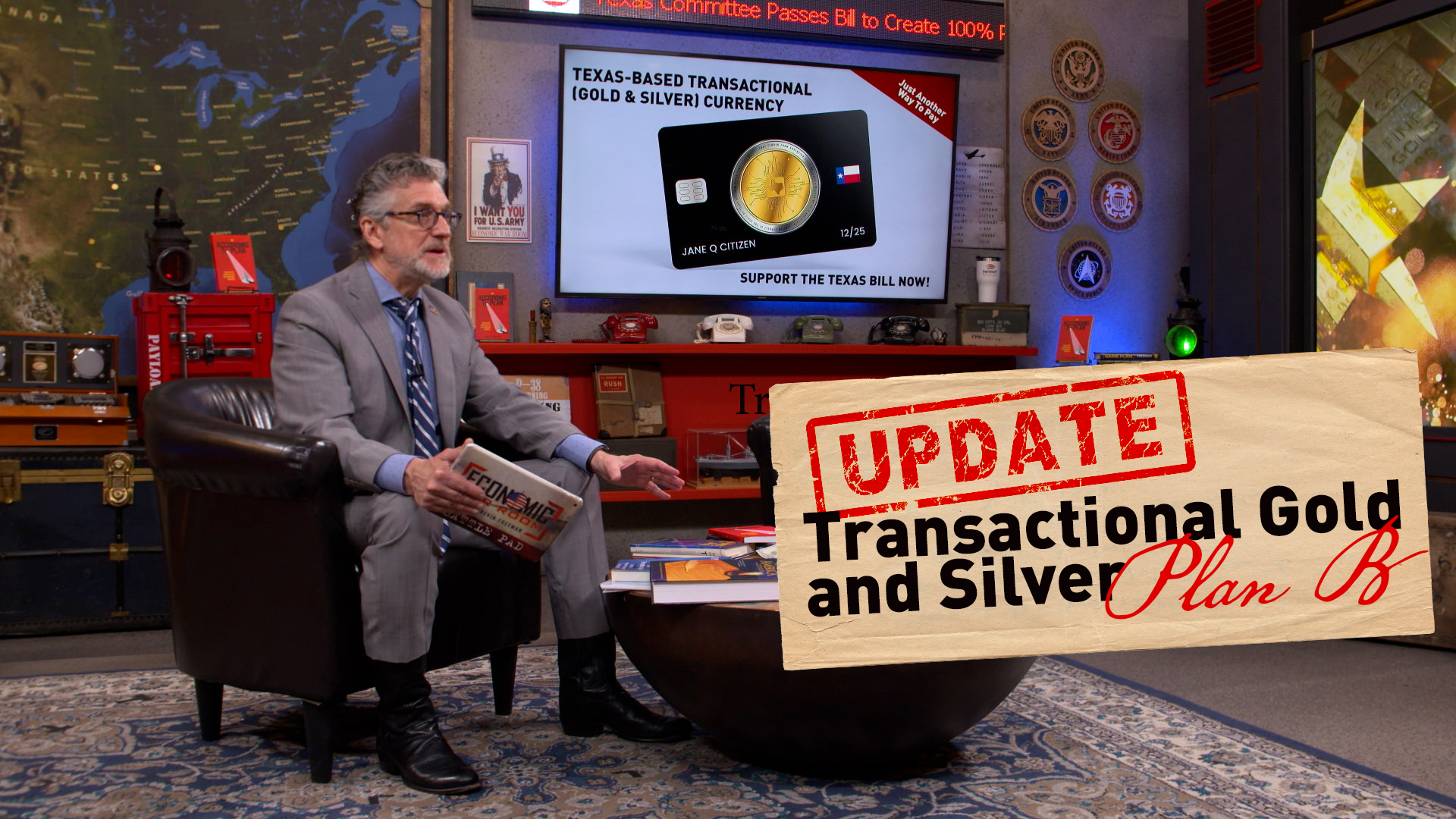  Texas Transactional Gold and Silver Update and PLAN B