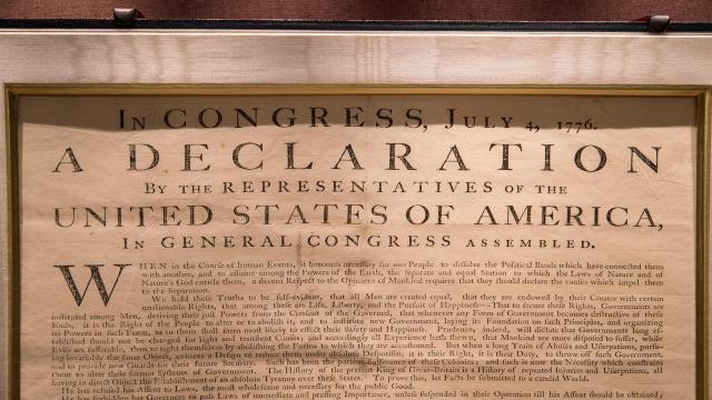 Declaration of Independence