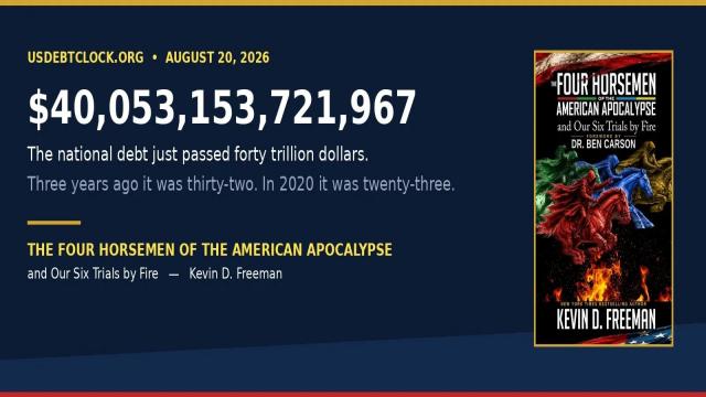 Two Blinks of an Eye: America Just Passed $40 Trillion